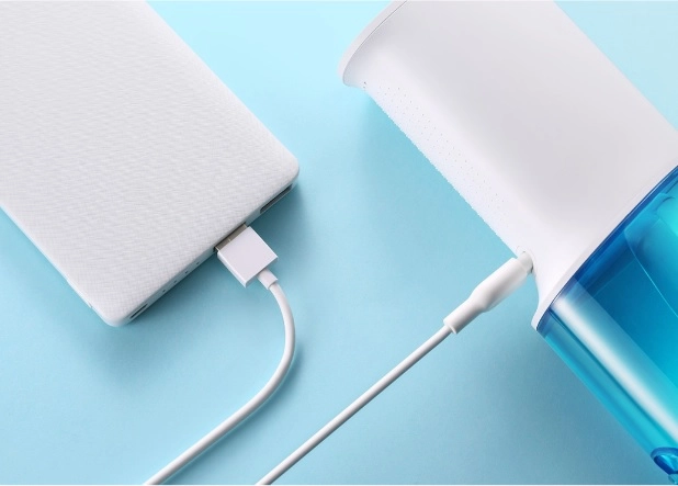 Máy tăm nước cầm tay Xiaomi Soocas W3, vệ sinh răng miệng (01 đầu phun đi kèm)